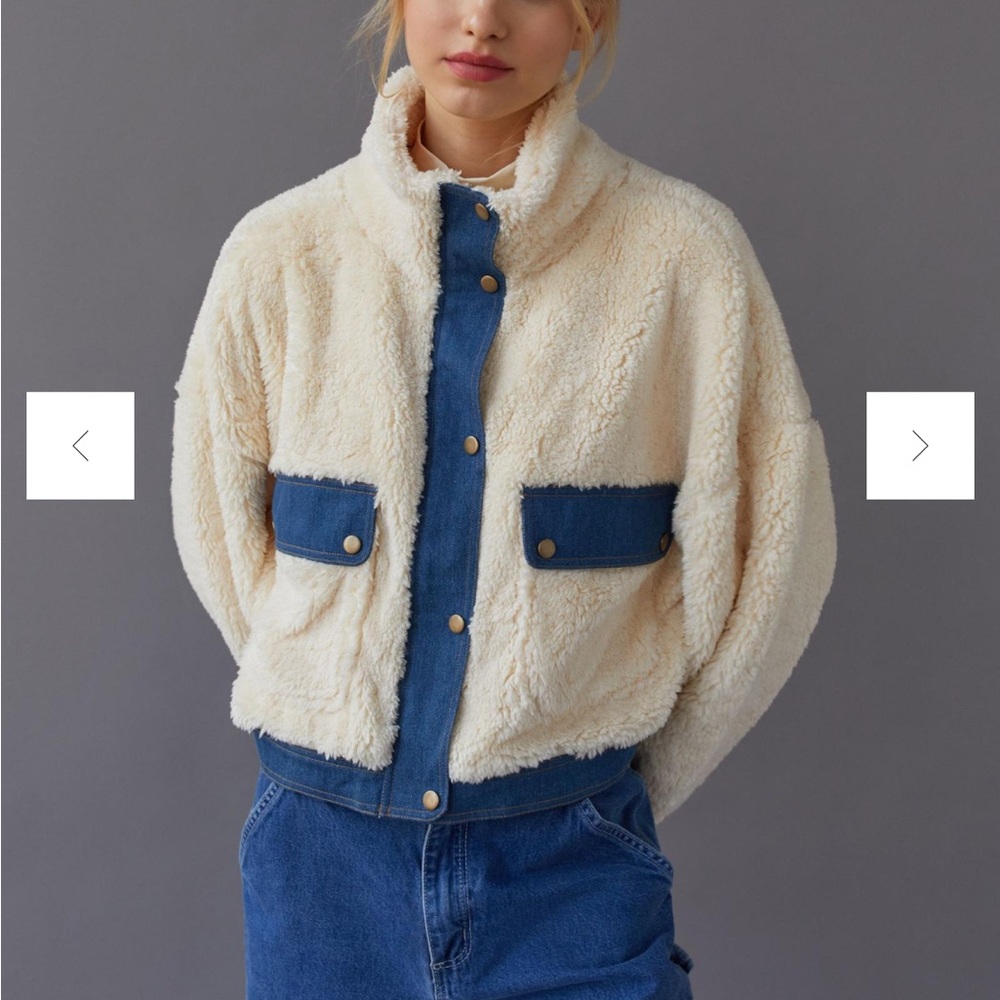 [NWT] Urban outfitters sherpa jacket